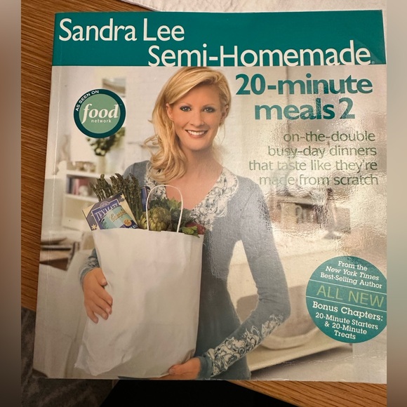 Sandra Lee Semi-Homemade 20-minute meals 2 - Picture 1 of 3